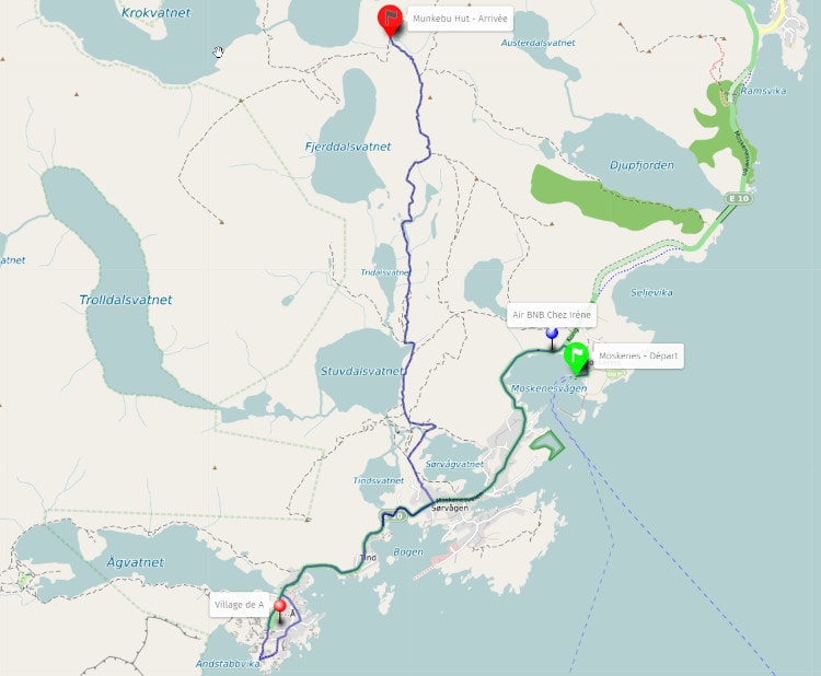 Jour 1 – Lofoten exemple circuit lofoten